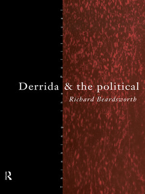 cover image of Derrida and the Political